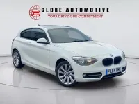 Used BMW 120 Sport Line 2014 White Hatchback