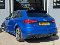 Usado Audi S3 Sportback Black Edition 2017 Azul Citadino