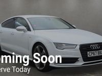Used Audi A7 Black Edition 2017 White Hatchback
