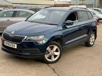 Używany Skoda Karoq SE 150 KM (110 kW) 2018 Niebieski SUV