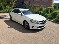 Used Mercedes A180 Executive 109 HP (80 kW) 2017 White Hatchback