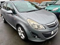 Used Vauxhall Corsa SRi 2011 Silver Hatchback