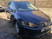Used VW Golf Sportsvan SE 110 HP (80 kW) 2015 Blue MPV
