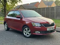 Used Skoda Fabia SE 2016 Red Hatchback