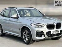 Used BMW X3 M Sport 292 HP (214 kW) 2021 Silver SUV