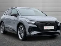 New Audi Q4 e-tron Black Edition 210 kW (286 HP) 2026 Pebble grey SUV