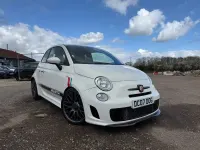 Used Abarth 595 140 HP (102 kW) 2016 White Hatchback