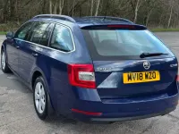 Begagnad Skoda Octavia SE Technology 2018 Blå Kombi