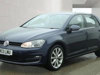 Used VW Golf VII GT 150 HP (110 kW) 2013 Blue Hatchback