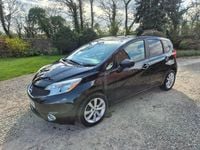 Used Nissan Note Tekna 90 HP (66 kW) 2013 Black Hatchback