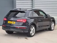 Used Audi Q5 S-Line 190 HP (139 kW) 2017 Blue SUV