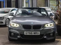Usado BMW 218 M Sport 2016 Cinzento Cabrios