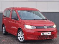 Used VW Caddy 114 HP (83 kW) 2022 Red MPV