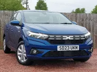 Used Dacia Sandero Expression 91 HP (66 kW) 2023 Blue Hatchback