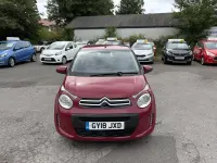 Used Citroën C1 Feel 68 HP (50 kW) 2018 Red Hatchback