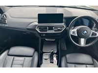 Used BMW X3 M Sport 190 HP (139 kW) 2022 Black sapphire metallic paint SUV