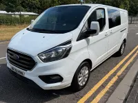 Used Ford Transit Custom Limited 130 HP (95 kW) 2020 White Van