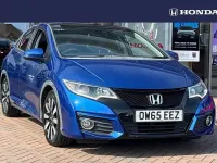 Used Honda Civic SR 139 HP (102 kW) 2016 Blue Hatchback