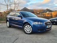 Used Audi A3 Business 170 HP (125 kW) 2007 Blue Hatchback