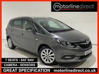 Used Vauxhall Zafira Tourer 140 HP (102 kW) 2018 Grey MPV