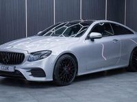 Used Mercedes E350 AMG line 258 HP (189 kW) 2017 Silver Coupe
