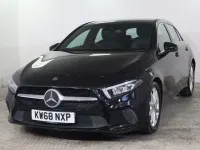 Begagnad Mercedes A180 2019 Svart Halvkombi