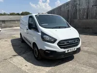 Used Ford Transit Custom 130 HP (95 kW) 2021 White Van