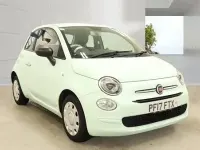 Used Fiat 500 Pop 69 HP (50 kW) 2017 Green Hatchback