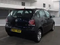 Used VW Polo S 80 HP (58 kW) 2007 Black Hatchback