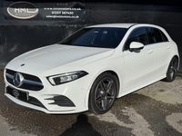 Used Mercedes A180 AMG line 116 HP (85 kW) 2018 White Hatchback