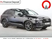 Used Audi Q7 Black Edition 286 HP (210 kW) 2020 Black SUV