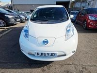 Used Nissan Leaf Tekna 80 kW (109 HP) 2015 White Hatchback