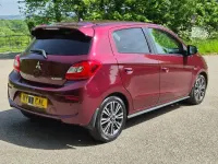 Usado Mitsubishi Mirage 2019 Roxo Citadino