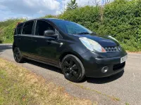Used Nissan Note Acenta 88 HP (64 kW) 2007 Black MPV