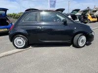 Used Fiat 500 Pop 69 HP (50 kW) 2018 Black Hatchback