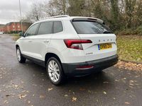 Used Skoda Karoq SE L 115 HP (84 kW) 2019 White SUV