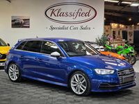 Used Audi S3 Sportback Black Edition 300 HP (220 kW) 2015 Blue Hatchback