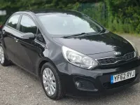 Used Kia Rio 84 HP (61 kW) 2012 Black Hatchback
