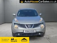 Used Nissan Juke Acenta 115 HP (84 kW) 2014 Silver SUV
