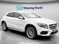 Used Mercedes GLA180 AMG line 122 HP (89 kW) 2019 White SUV