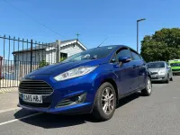 Used Ford Fiesta Zetec 2016 Blue Hatchback