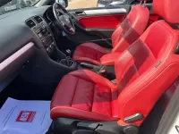 Begagnad VW Golf Cabriolet SE 2012 Vit Cab