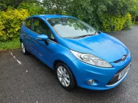Used Ford Fiesta Zetec 82 HP (60 kW) 2011 Blue Hatchback