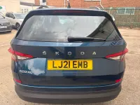 Used Skoda Kodiaq SE 150 HP (110 kW) 2021 Blue SUV