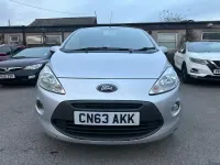 Begagnad Ford Ka Zetec 69 HK (50 kW) 2013 Silver Halvkombi