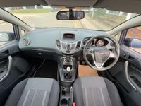 Used Ford Fiesta Style 70 HP (51 kW) 2010 Blue Hatchback