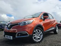 Used Renault Captur Dynamique 90 HP (66 kW) 2014 Orange SUV
