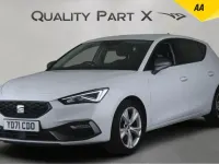 Used Seat Leon FR 2021 White Hatchback
