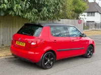 Used Skoda Fabia Sport 2009 Red Hatchback