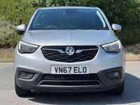 Used Vauxhall Crossland X 81 HP (59 kW) 2017 Silver SUV